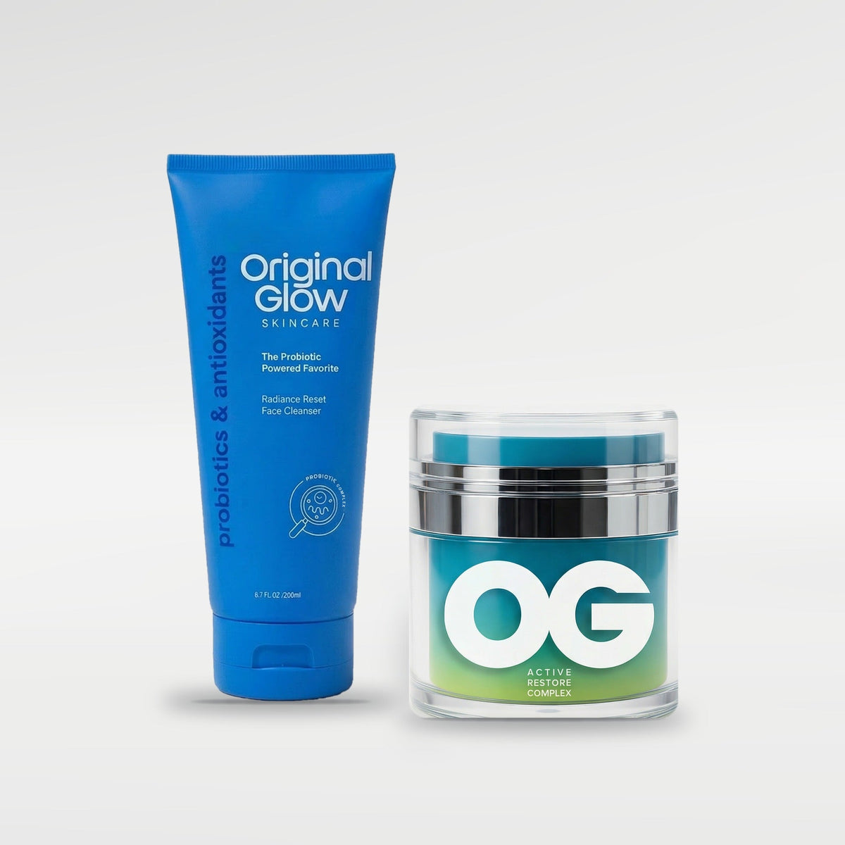The Protocol: Active Restore Cream and Reset Face Cleanser